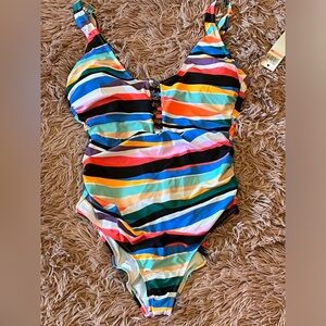 NWT Size 10 Annie Cole One Piece Bathing Suit